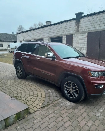 Jeep Grand Cherokee cena 145000 przebieg: 30000, rok produkcji 2017 z Zambrów małe 67